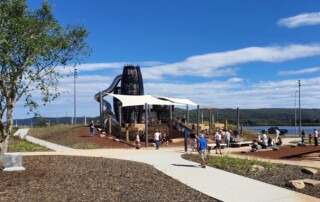 An image of an outdoor covered playground area